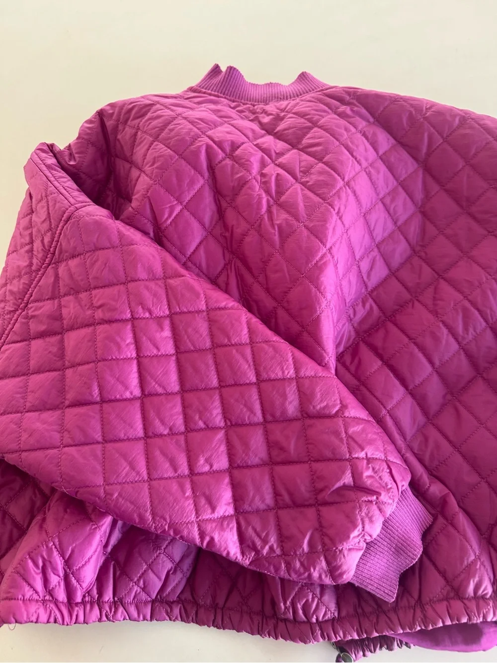Free people easy quilted bomber jacket sz S